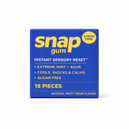 Snap gum - Instant Sensory Reset